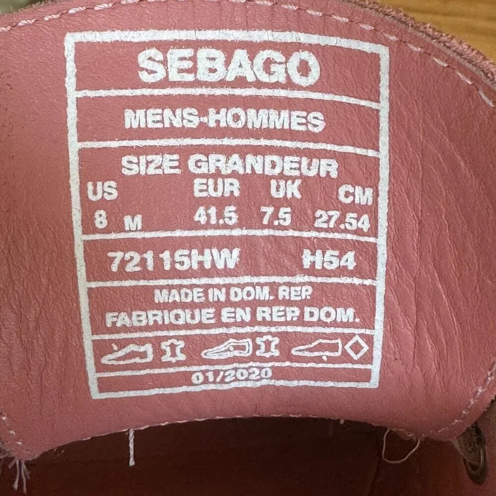 Todd Synder + Sebago Tatanka Chukka‎ Pink Suede High Top Boat Shoe Size 8